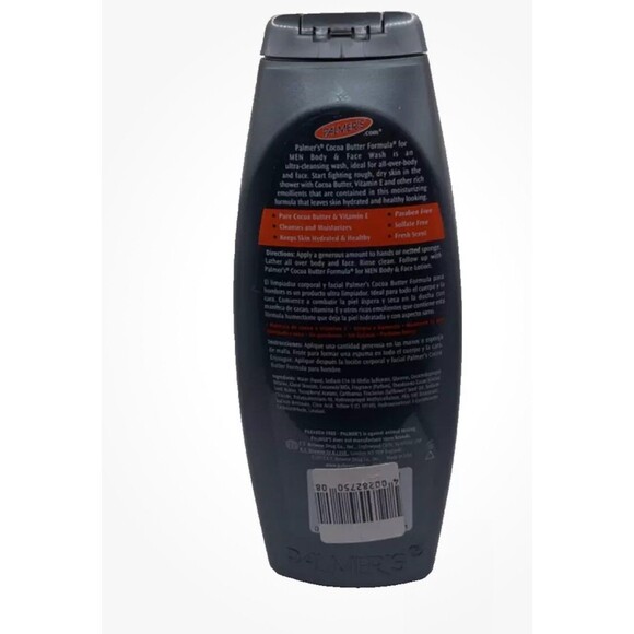 Palmer's Cocoa Butter Formula Men Body and Face Wash 17oz - Picture 2 of 2